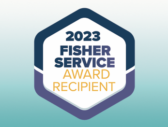 Fisher Service Award logo